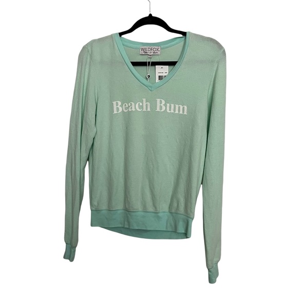 NWT Wildfox “Beach Bum” Baggy Beach Sweater XS - Picture 1 of 5